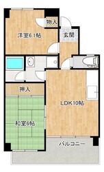 コンフォールメゾンの物件間取画像